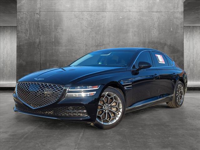 used 2021 Genesis G80 car, priced at $29,452