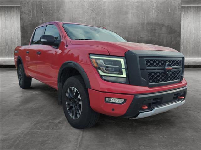 used 2021 Nissan Titan car, priced at $34,160