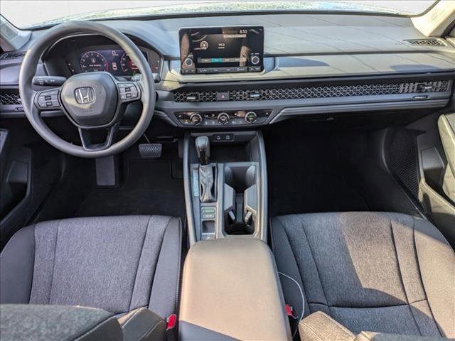 new 2025 Honda Accord car, priced at $30,705