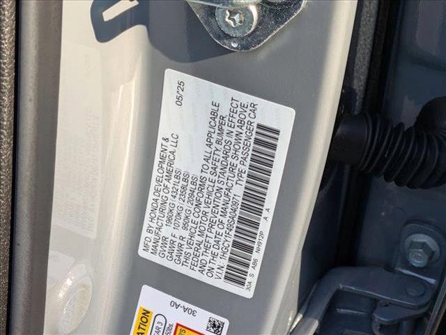 new 2025 Honda Accord car, priced at $30,705