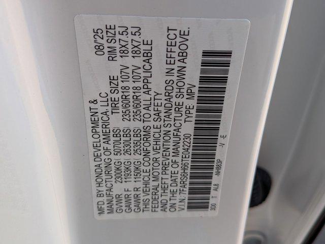 new 2026 Honda CR-V Hybrid car, priced at $38,664