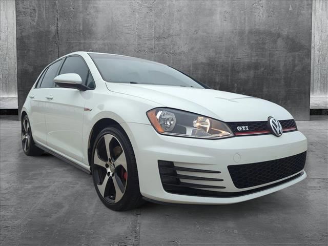 used 2017 Volkswagen Golf GTI car, priced at $18,649