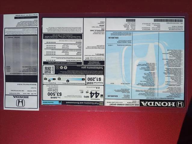 new 2025 Honda Accord Hybrid car, priced at $33,700