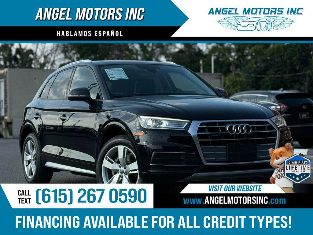 used 2018 Audi Q5 car, priced at $17,500