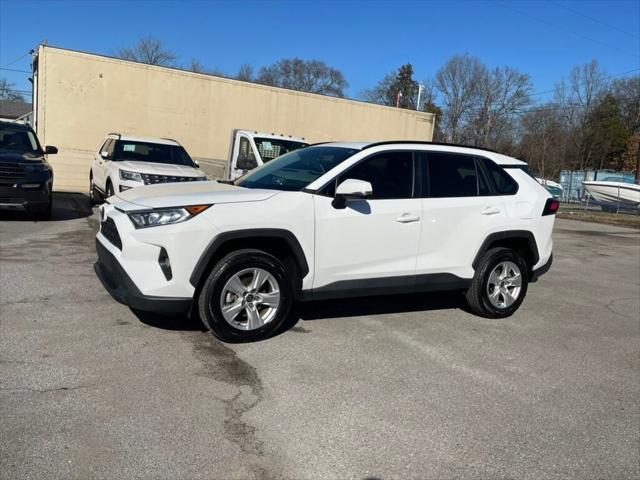 used 2021 Toyota RAV4 car, priced at $19,500