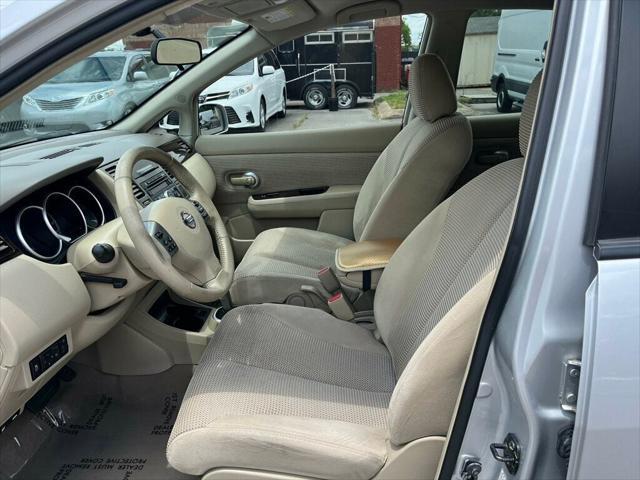 used 2010 Nissan Versa car, priced at $6,800