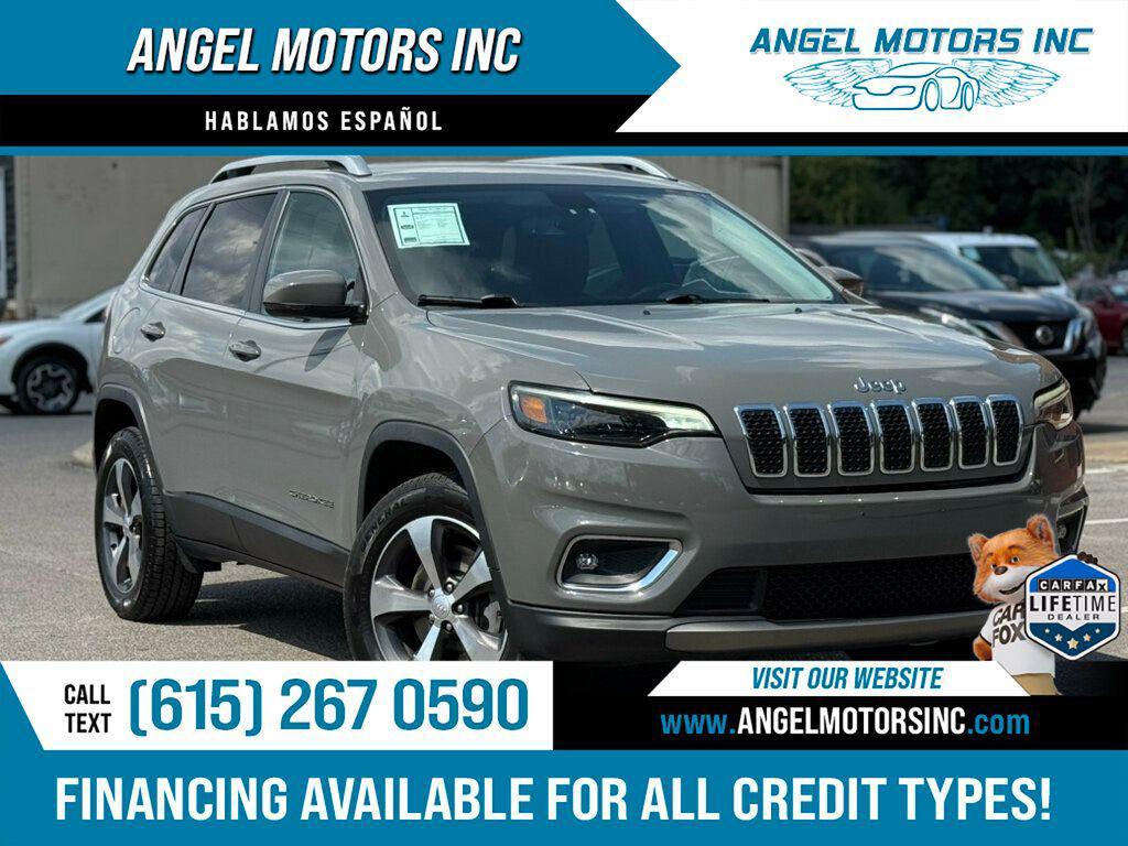 used 2019 Jeep Cherokee car, priced at $17,500
