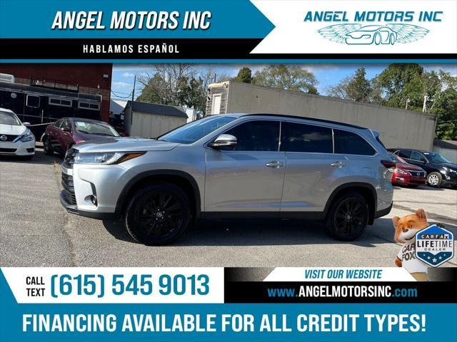 used 2019 Toyota Highlander car, priced at $25,500