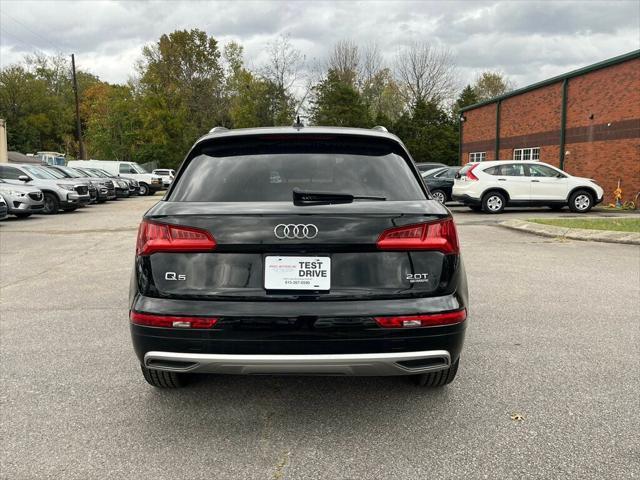 used 2018 Audi Q5 car, priced at $15,500