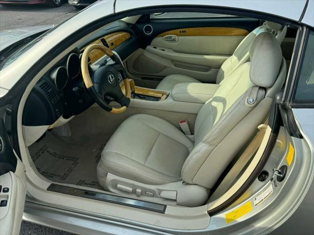 used 2005 Lexus SC 430 car, priced at $15,500