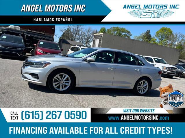 used 2020 Volkswagen Passat car, priced at $13,500