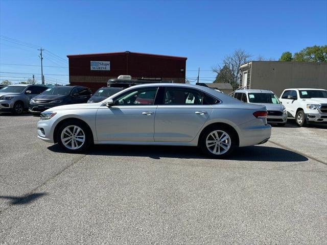 used 2020 Volkswagen Passat car, priced at $13,500