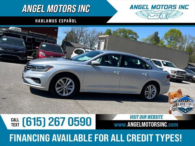 used 2020 Volkswagen Passat car, priced at $13,500
