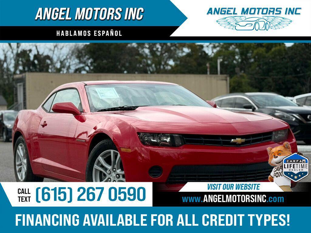 used 2015 Chevrolet Camaro car, priced at $14,999
