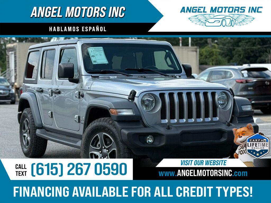 used 2018 Jeep Wrangler Unlimited car, priced at $21,800