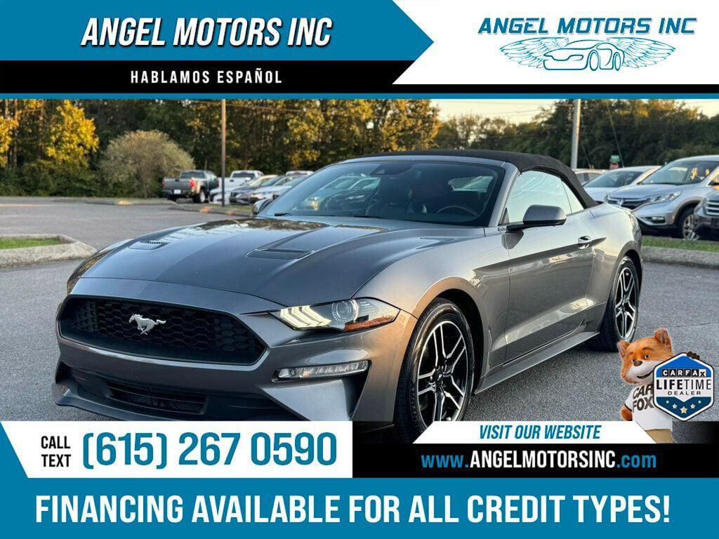 used 2021 Ford Mustang car, priced at $21,799