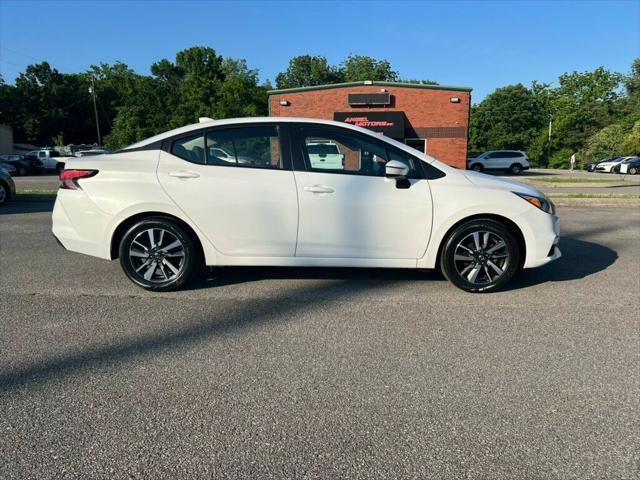 used 2021 Nissan Versa car, priced at $15,500