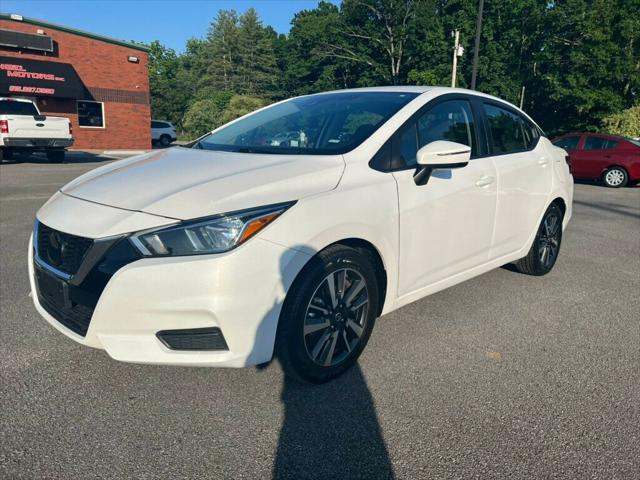 used 2021 Nissan Versa car, priced at $15,500