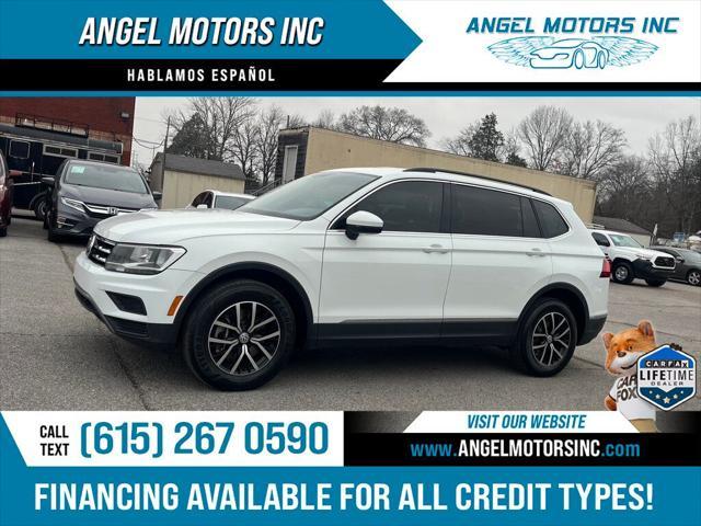 used 2021 Volkswagen Tiguan car, priced at $13,500