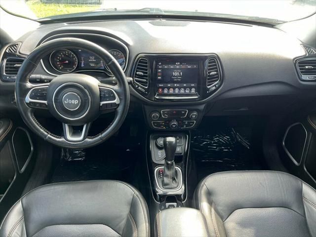 used 2018 Jeep Compass car, priced at $13,500