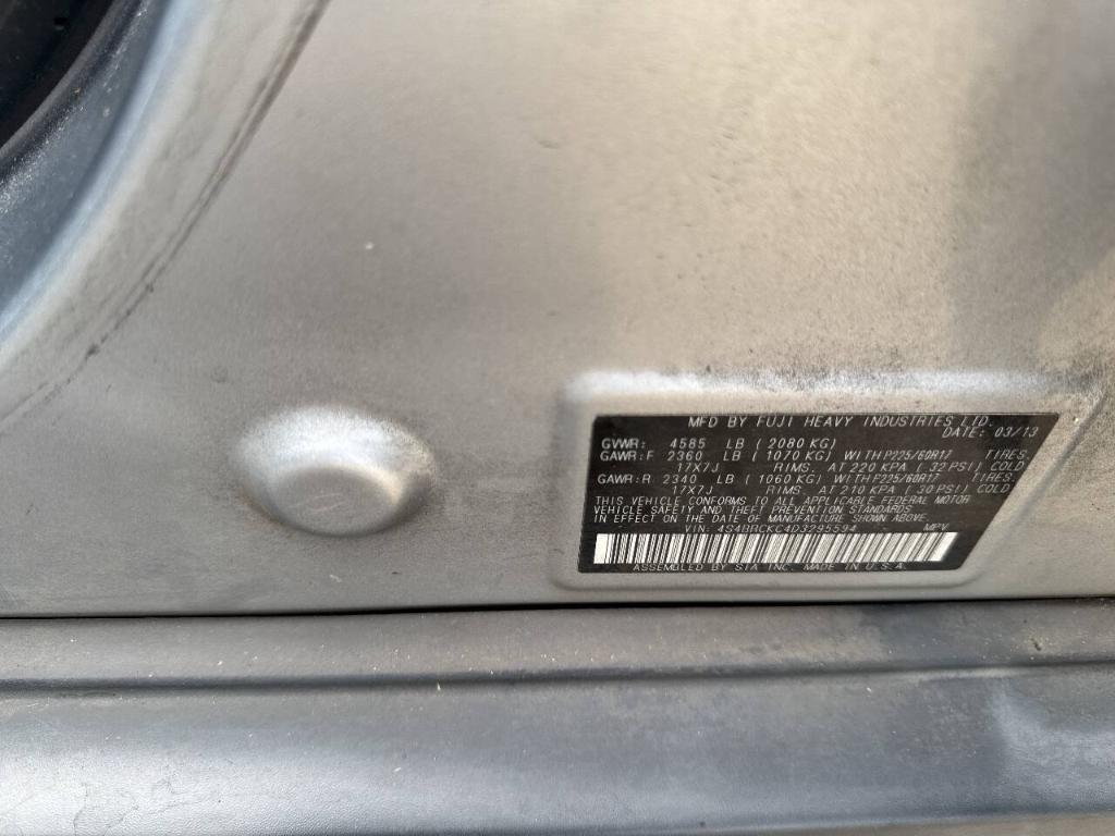 used 2013 Subaru Outback car, priced at $6,799