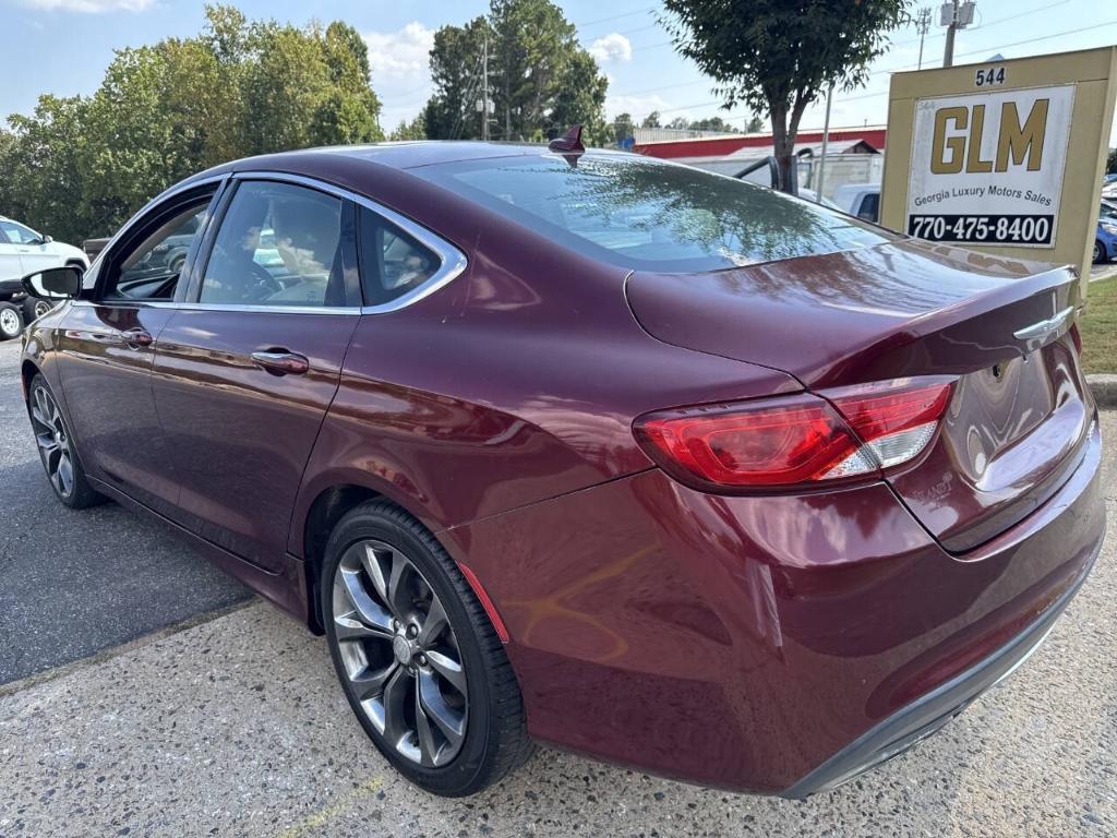 used 2015 Chrysler 200 car, priced at $4,499