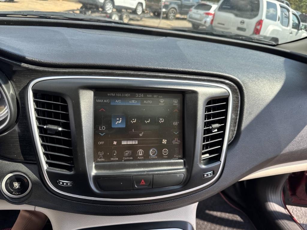 used 2015 Chrysler 200 car, priced at $4,499