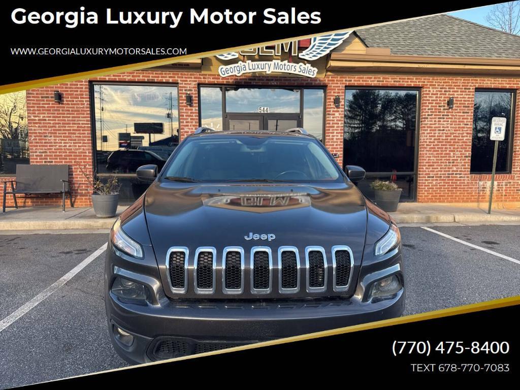 used 2015 Jeep Cherokee car, priced at $9,299