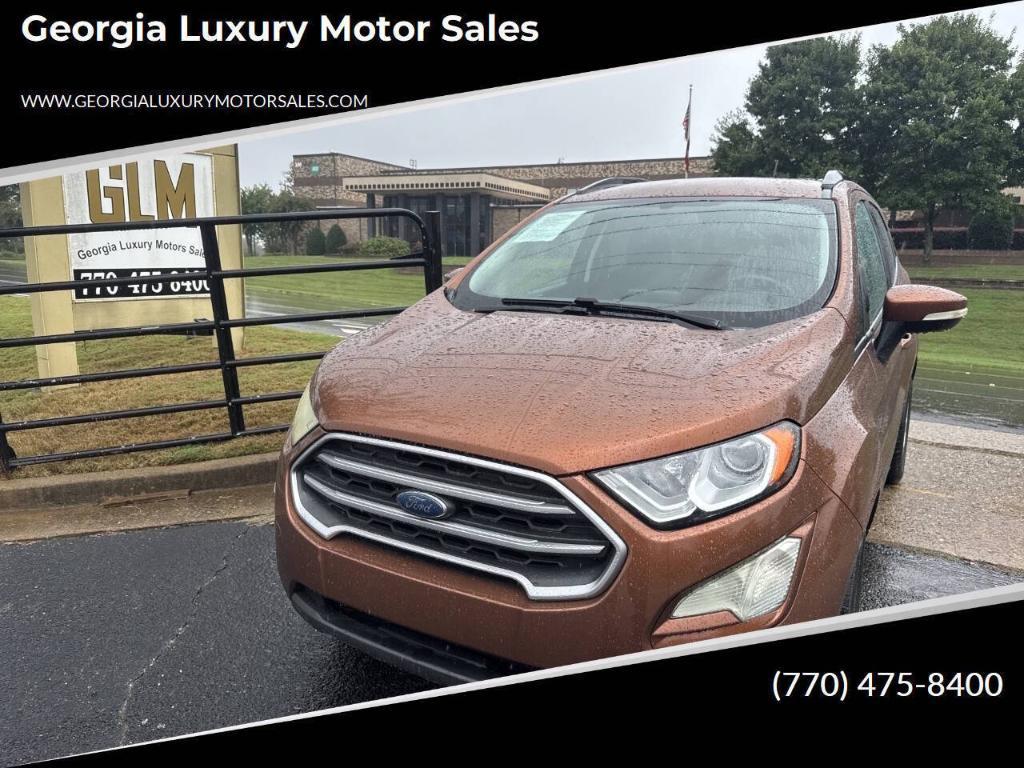 used 2018 Ford EcoSport car, priced at $7,299