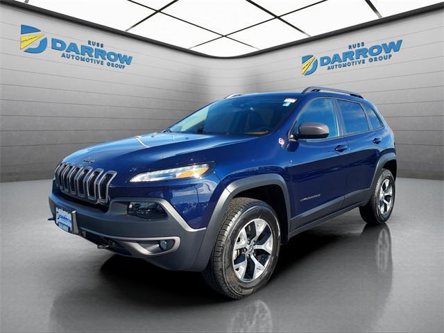 used 2015 Jeep Cherokee car, priced at $12,756