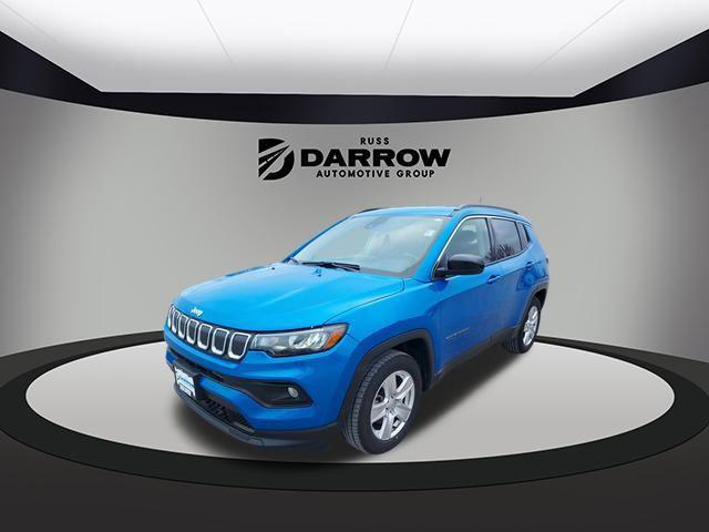 used 2022 Jeep Compass car, priced at $17,269