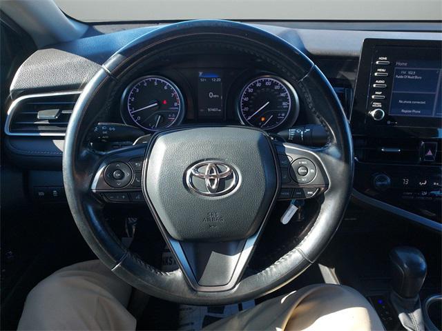 used 2021 Toyota Camry car, priced at $18,310
