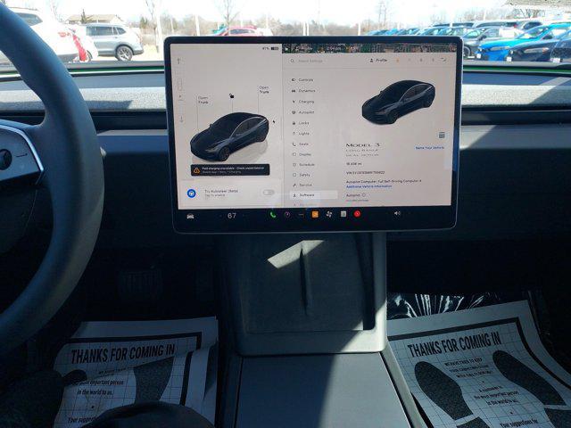 used 2024 Tesla Model 3 car, priced at $35,999