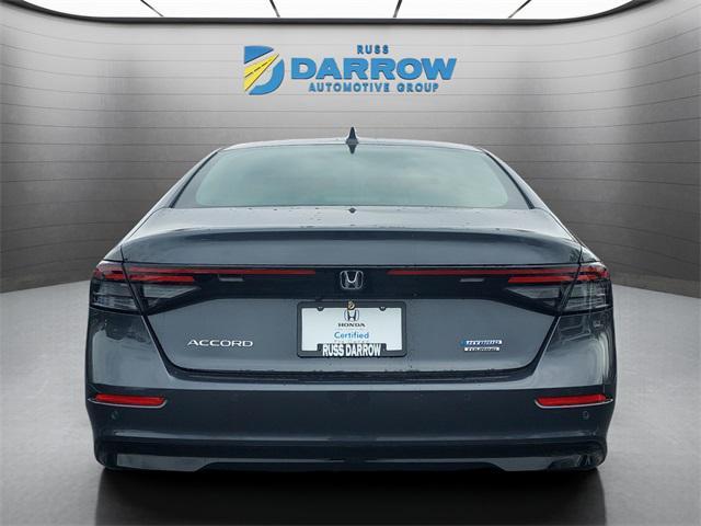 used 2025 Honda Accord Hybrid car, priced at $35,976