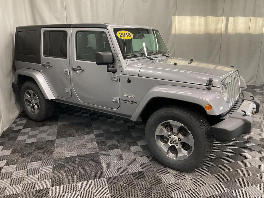 used 2018 Jeep Wrangler JK Unlimited car, priced at $22,000
