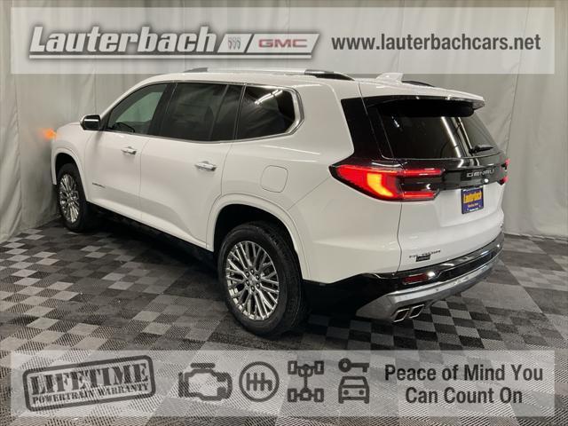 new 2025 GMC Acadia car, priced at $53,985