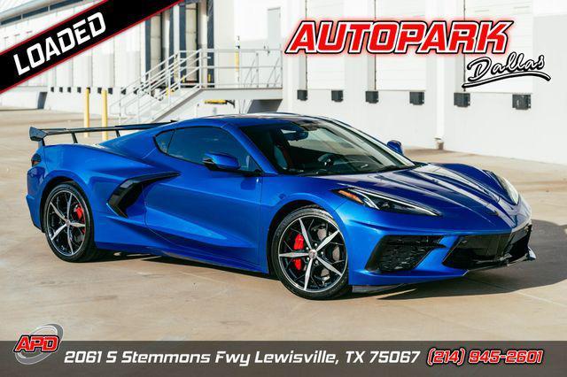 used 2021 Chevrolet Corvette car, priced at $68,995