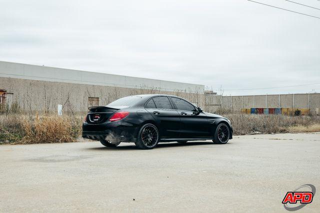 used 2017 Mercedes-Benz AMG C 63 car, priced at $44,995