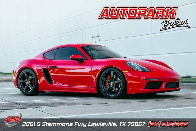 used 2019 Porsche 718 Cayman car, priced at $59,995