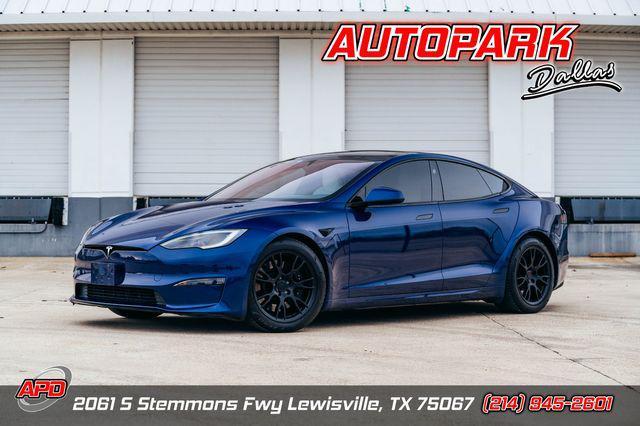 used 2022 Tesla Model S car, priced at $55,995