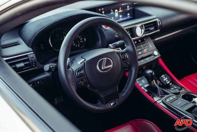 used 2017 Lexus RC F car, priced at $49,995