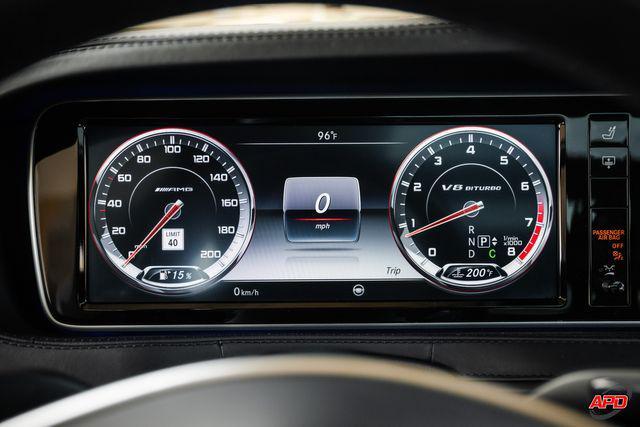 used 2017 Mercedes-Benz AMG S 63 car, priced at $47,995