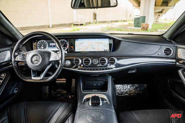 used 2017 Mercedes-Benz AMG S 63 car, priced at $47,995
