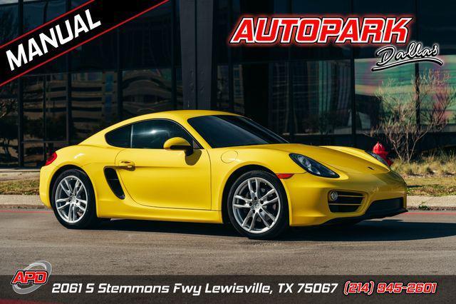 used 2014 Porsche Cayman car, priced at $43,995