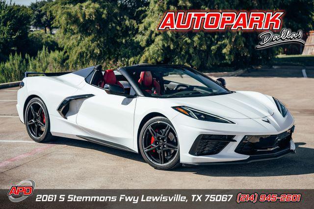 used 2021 Chevrolet Corvette car, priced at $68,995