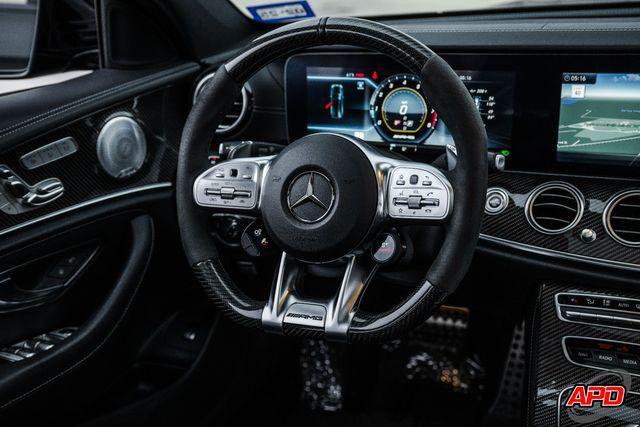 used 2020 Mercedes-Benz AMG E 63 car, priced at $74,995