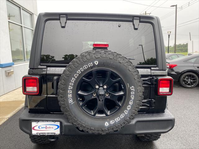 used 2021 Jeep Wrangler Unlimited car, priced at $27,400