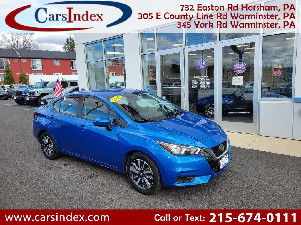 used 2021 Nissan Versa car, priced at $11,998