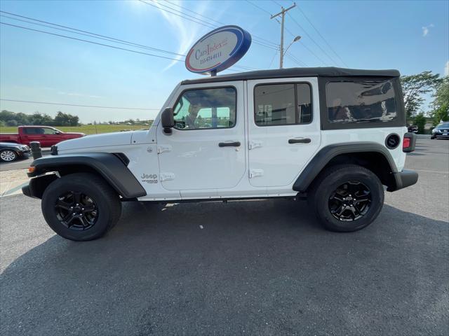 used 2021 Jeep Wrangler Unlimited car, priced at $25,999