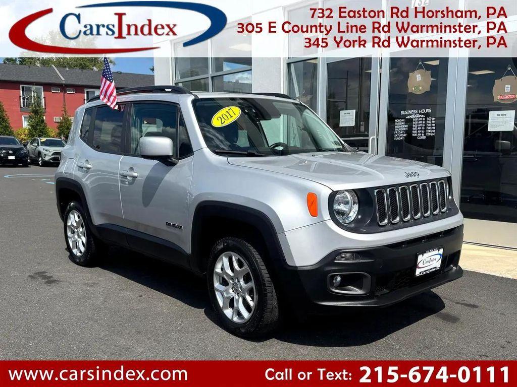 used 2017 Jeep Renegade car, priced at $12,999